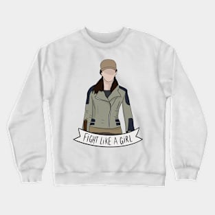 Fight Like Rosita Crewneck Sweatshirt